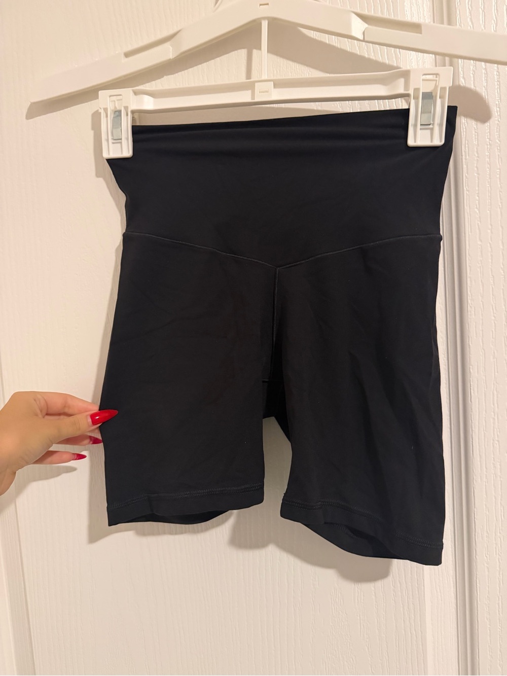 Aerie High Waisted CrossOver Biker Shorts